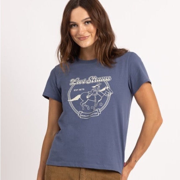 LEVI'S PERFECT TEE HOWDY - Picture 1 of 10